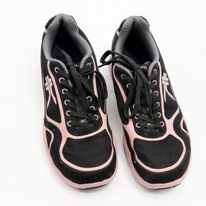 Kuru Carrera Women's Pink Black Walking Running Comfort Shoe Sneaker size 8.5